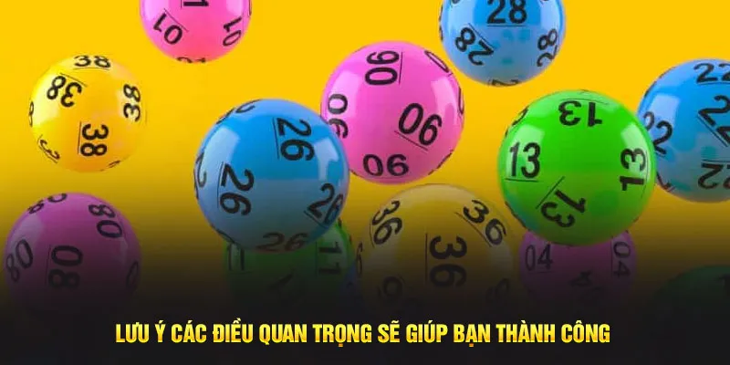 Lưu ý các điều quan trọng sẽ giúp bạn thành công